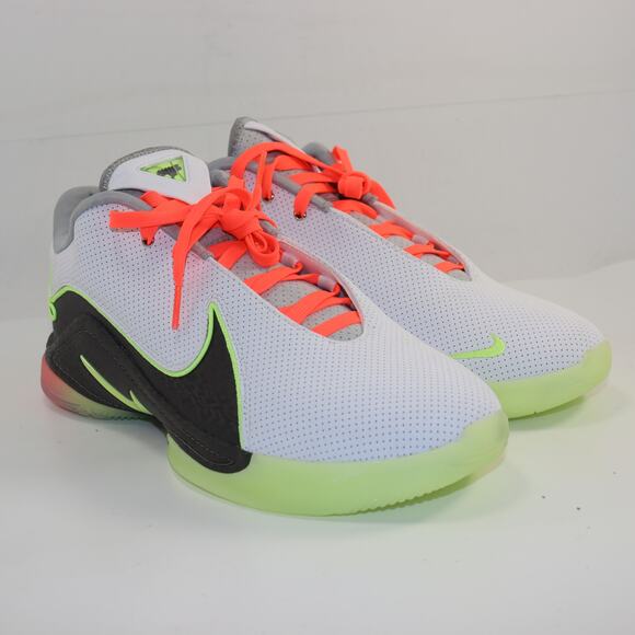 Nike LeBron 22 “Crown Jewel”‎ White Neon Size 11.5 VNDS FZ1094-101 main image 6